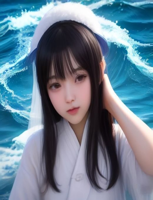 日系演员椎名由奈风格展示图，清新自然气质，柔和自然光线下的人物写真，薰衣草色调背景编辑排版